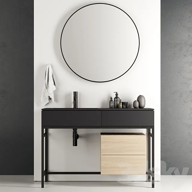 Wash Basin Ceramica Cielo Milano 3D Model Wash Basin Ceramica Cielo Milano 3D Model