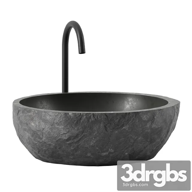 Wash Basin Stone Sink 3D Model Download Wash Basin Stone Sink 3D Model Download