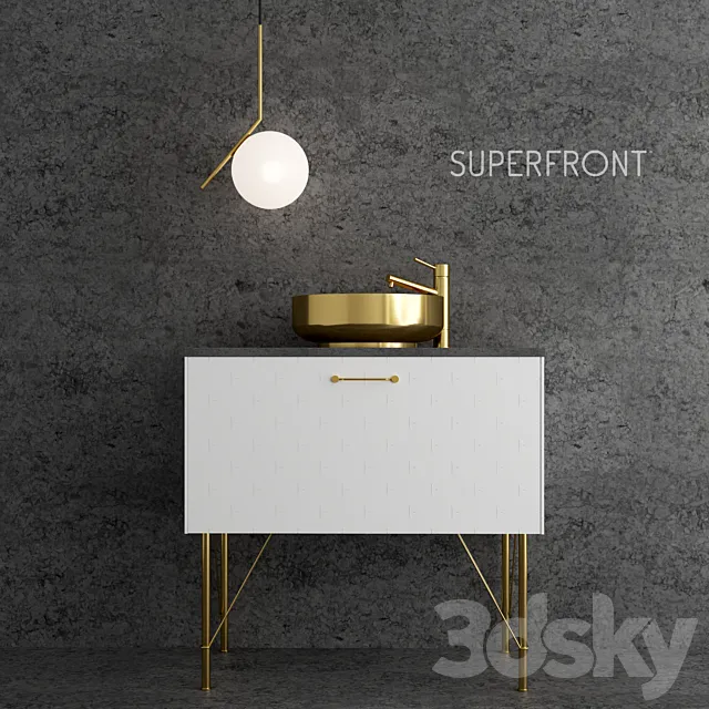 Wash Superfront PLUS (Vray + Corona) 3D Model Wash Superfront PLUS (Vray + Corona) 3D Model