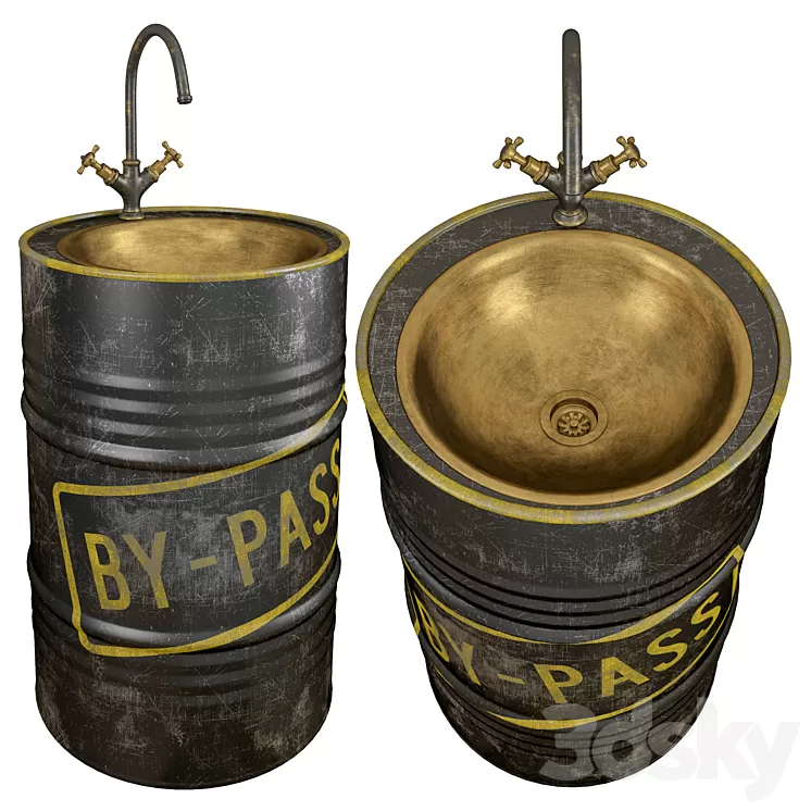 washbasin 3D Model washbasin 3D Model