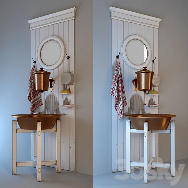 Washbasin 3DModel Washbasin 3DModel