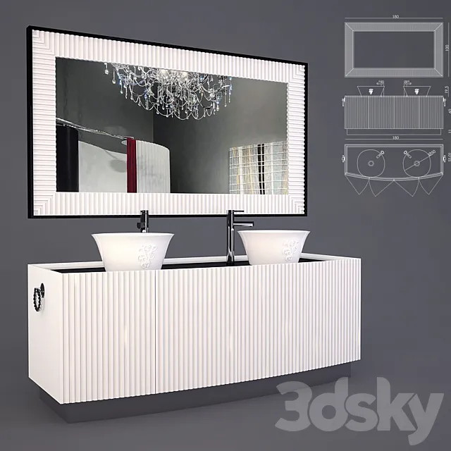 Washbasin 3DModel Washbasin 3DModel