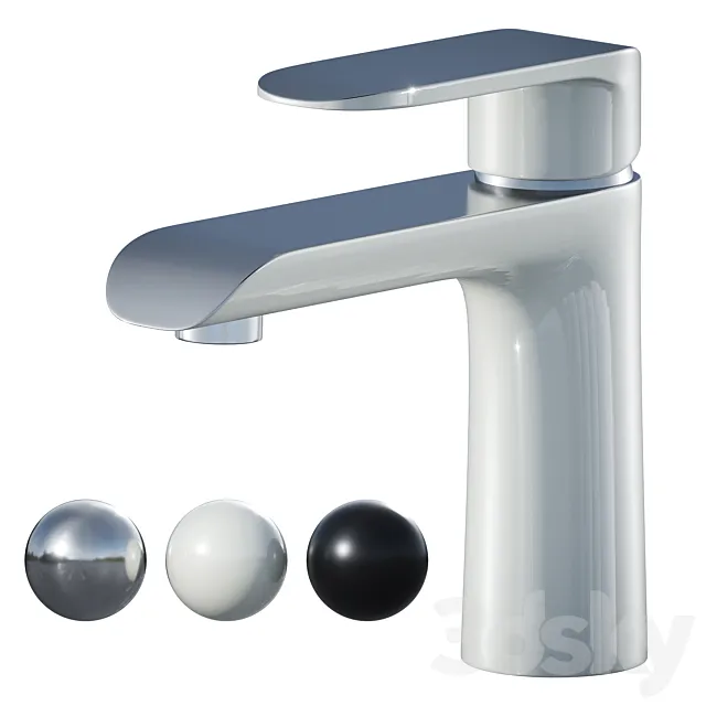 Washbasin faucet Devit Iven 43111141 3D Model
