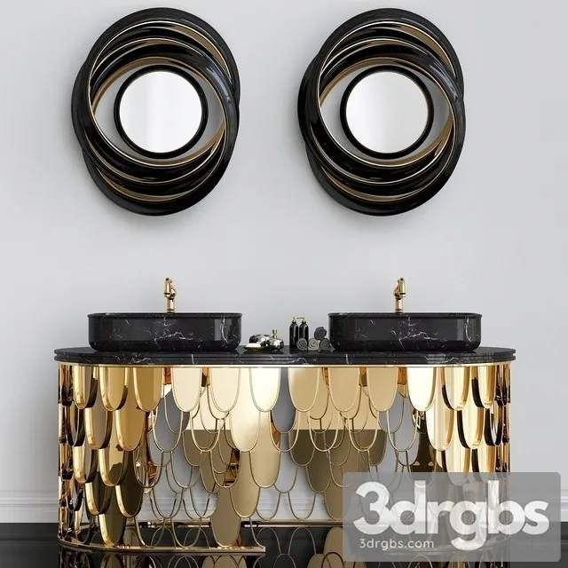 Washbasin For WC 3D Model Download Washbasin For WC 3D Model Download