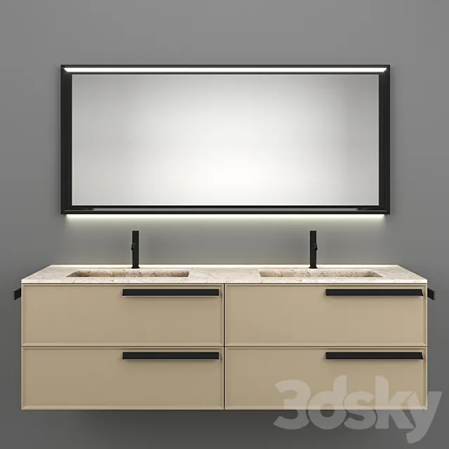 Washbasin | FORM05 | by IDEAGROUP 3D Model Washbasin | FORM05 | by IDEAGROUP 3D Model