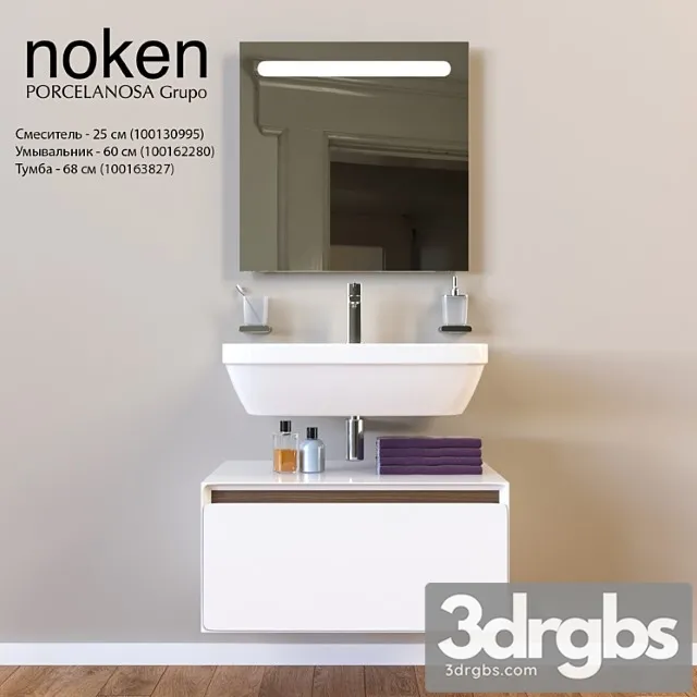 Washbasin Noken Nk Concept 3D Model Download Washbasin Noken Nk Concept 3D Model Download