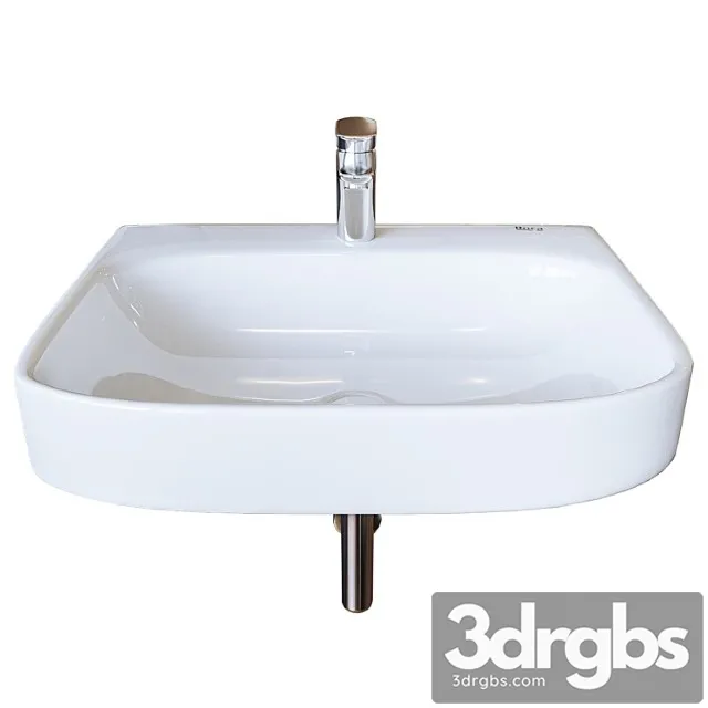 Washbasin Roca Debba 60×48 Cm Wall Hung 32799400Y 3D Model Download Washbasin Roca Debba 60×48 Cm Wall Hung 32799400Y 3D Model Download