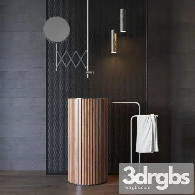 Washbasin Salvatori Adda 3D Model Download Washbasin Salvatori Adda 3D Model Download