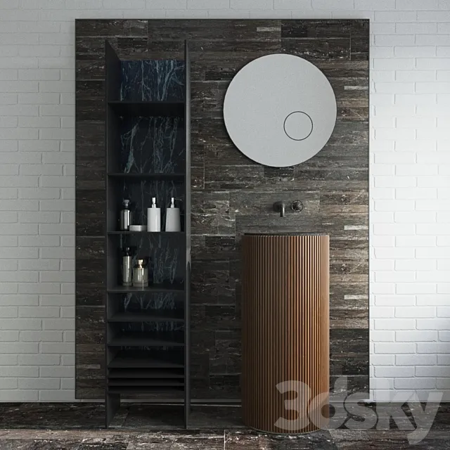 washbasin SALVATORI ADDA 3DModel washbasin SALVATORI ADDA 3DModel