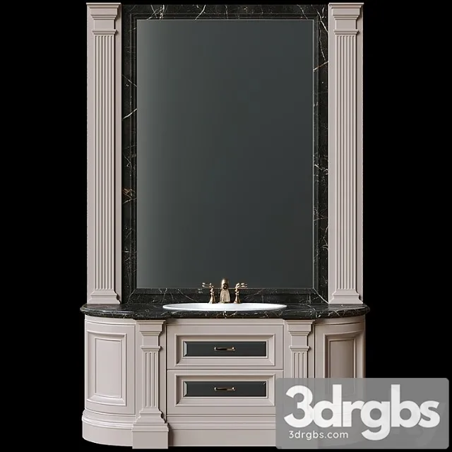 Washbasin Slive Christian 3 3D Model Download