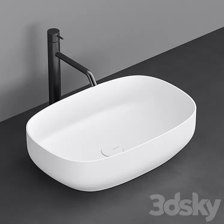 Washbasin VALLONE PEYTO III 3D Model Washbasin VALLONE PEYTO III 3D Model