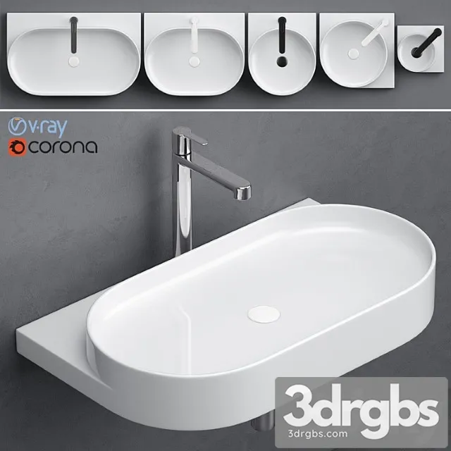 Washbasins Rawak Yard 3D Model Download Washbasins Rawak Yard 3D Model Download
