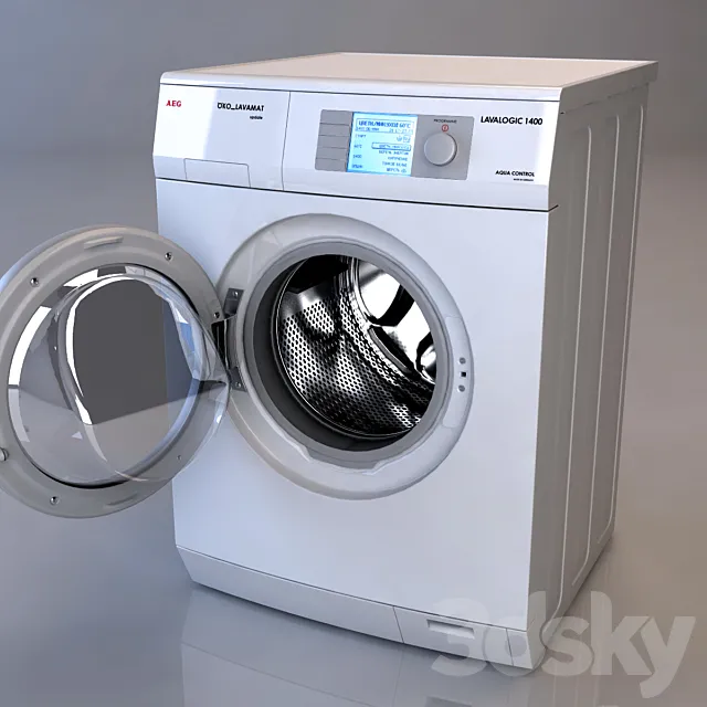 washer AEG 3DModel