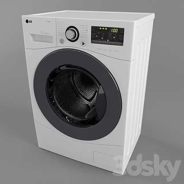 Washer “LG F14B3PDS” 3D Model