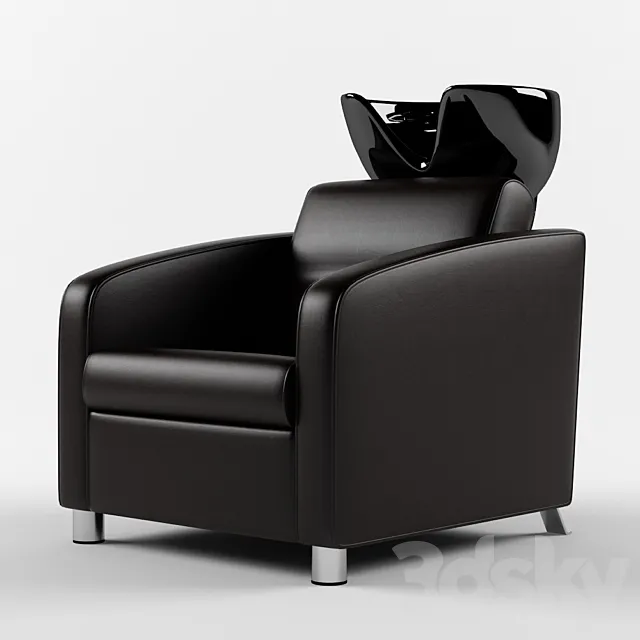 washing chair salon stephanie 3D Model