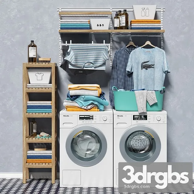 Washing Machine Mile 1 3D Model Download