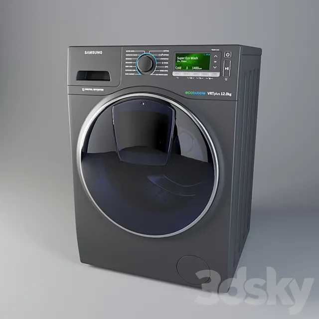 Washing machine Samsung WW8500K 3DModel