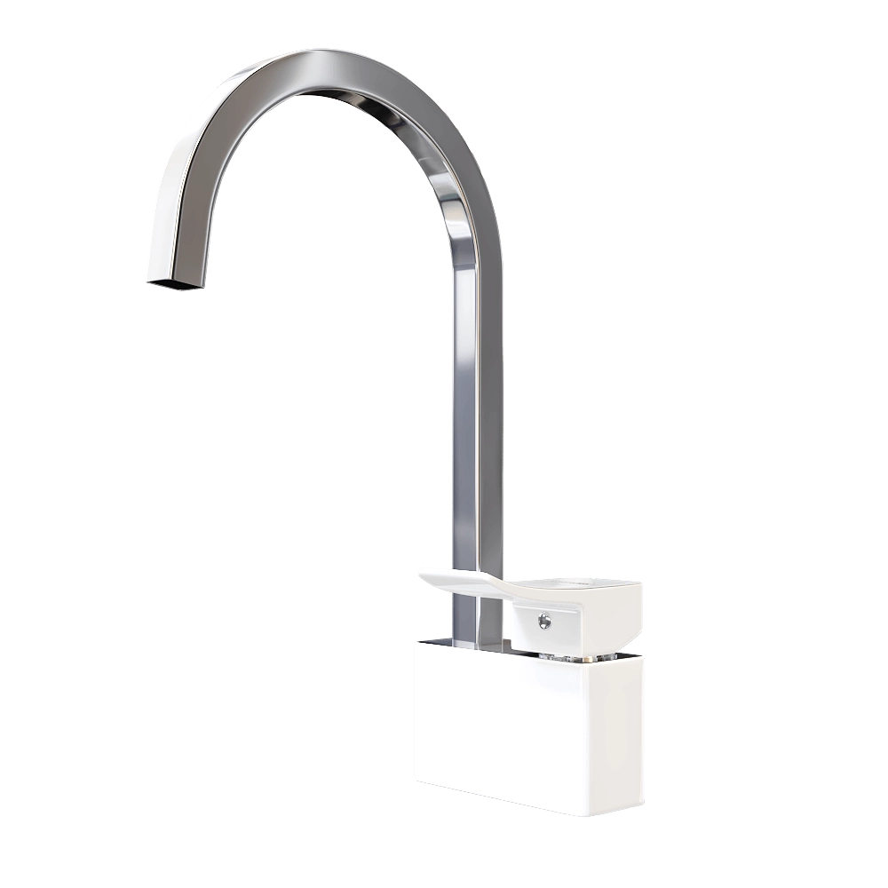 WasserKRAFT – Aller 1067 white 3D Model