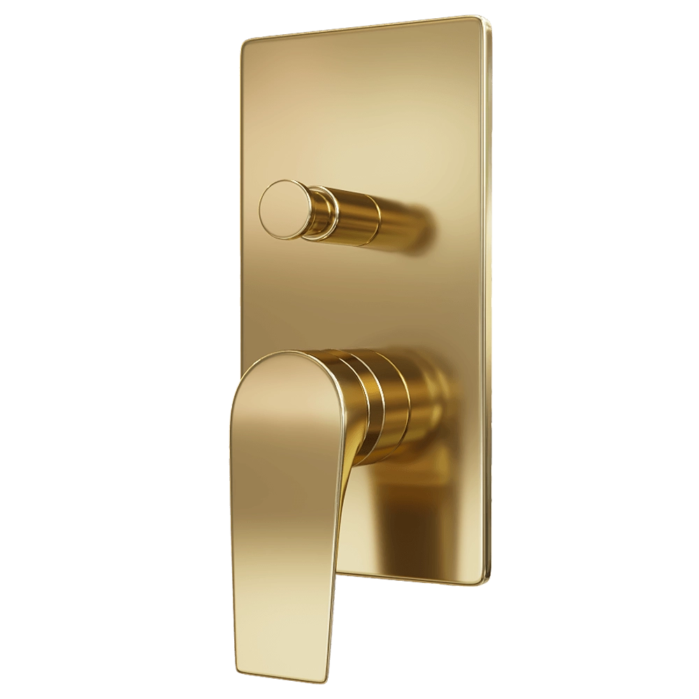 WasserKRAFT – Bath lever mixer Aisch 5561 3D Model