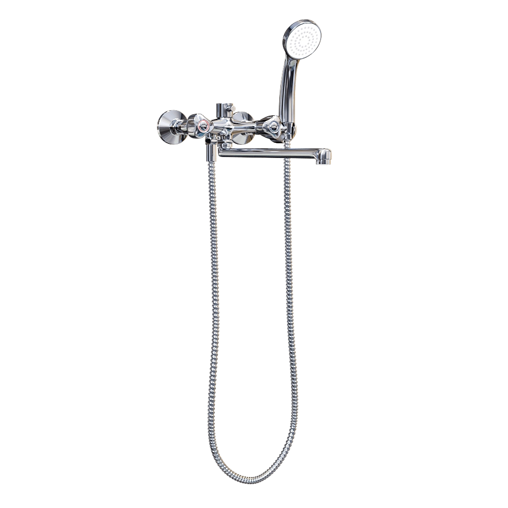 WasserKRAFT – Bath mixer Amper 2902L 3D Model