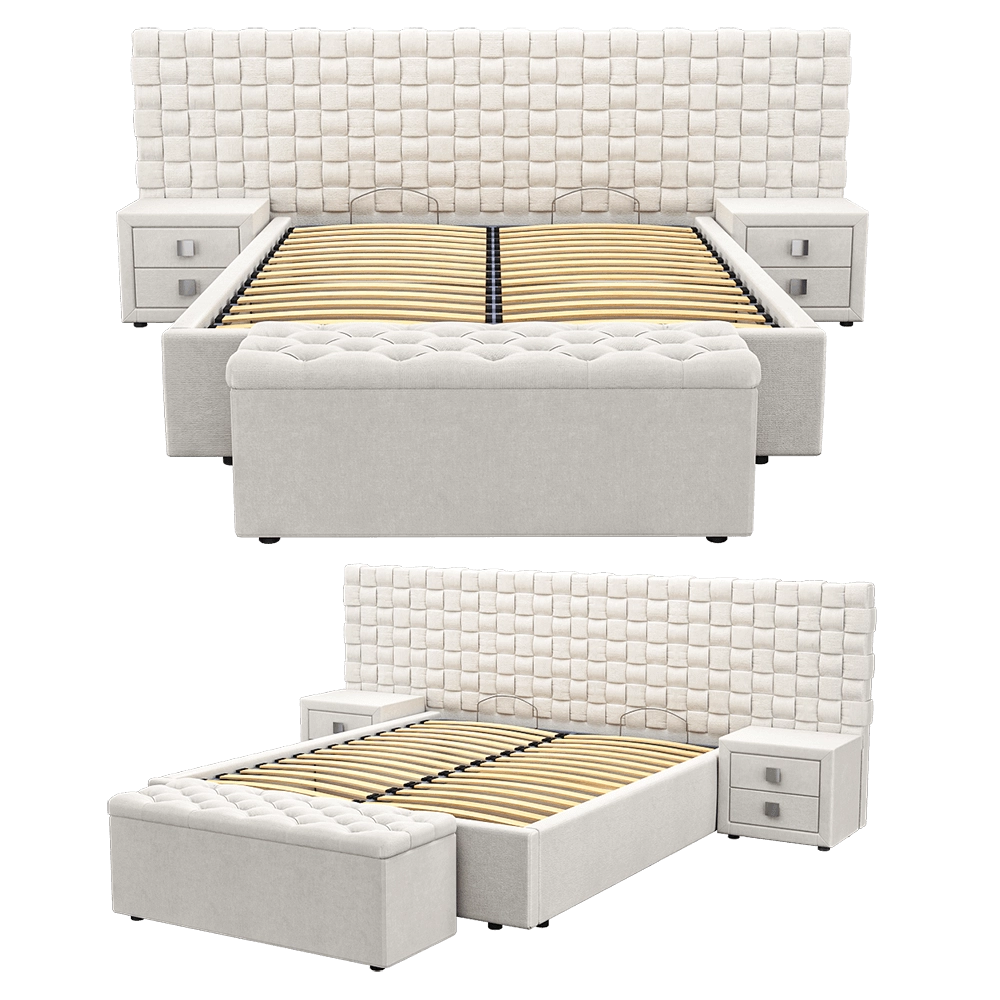 WasserKRAFT – Bed Malta 3D Model WasserKRAFT – Bed Malta 3D Model