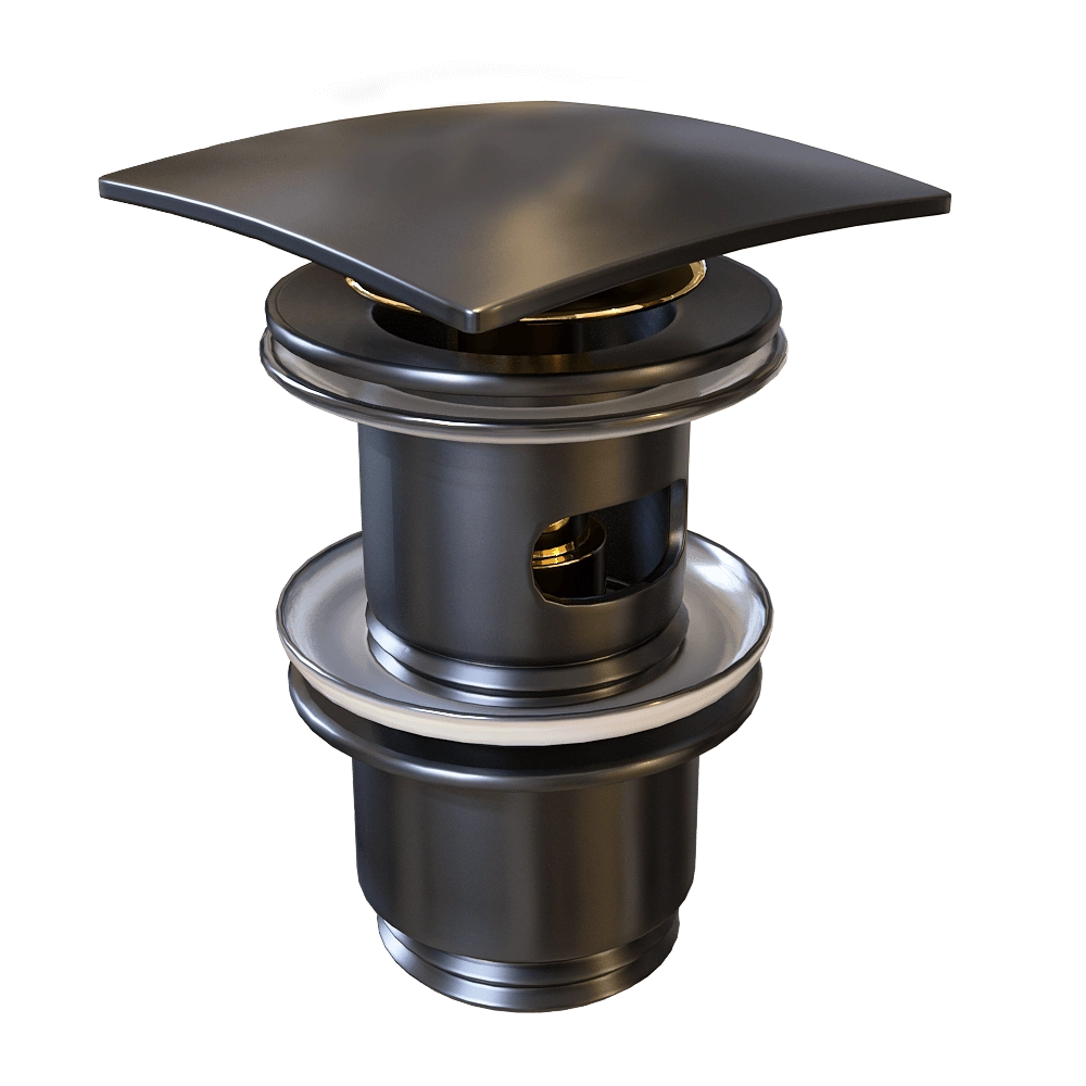 WasserKRAFT – Bottom valve Push-up Wiese A167 3D Model