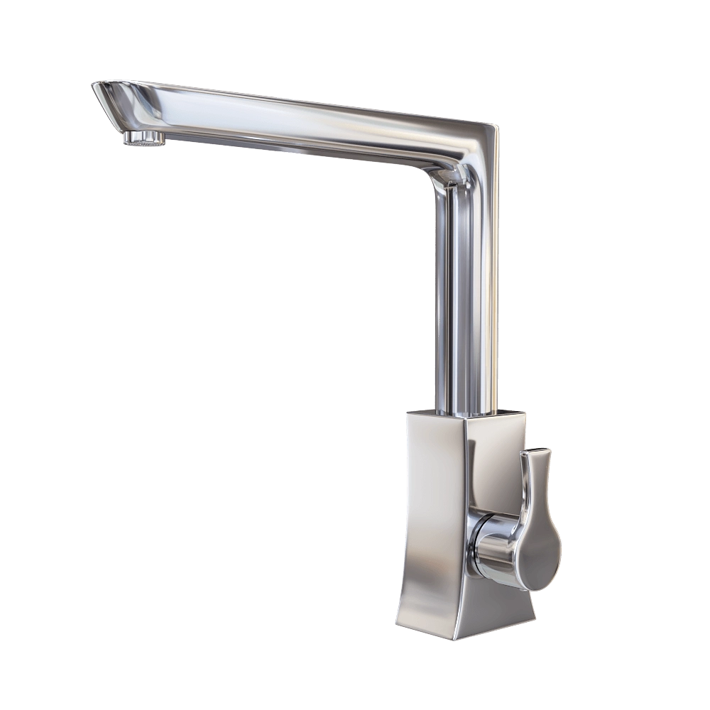 WasserKRAFT – Kitchen faucet Berkel 4807 3D Model