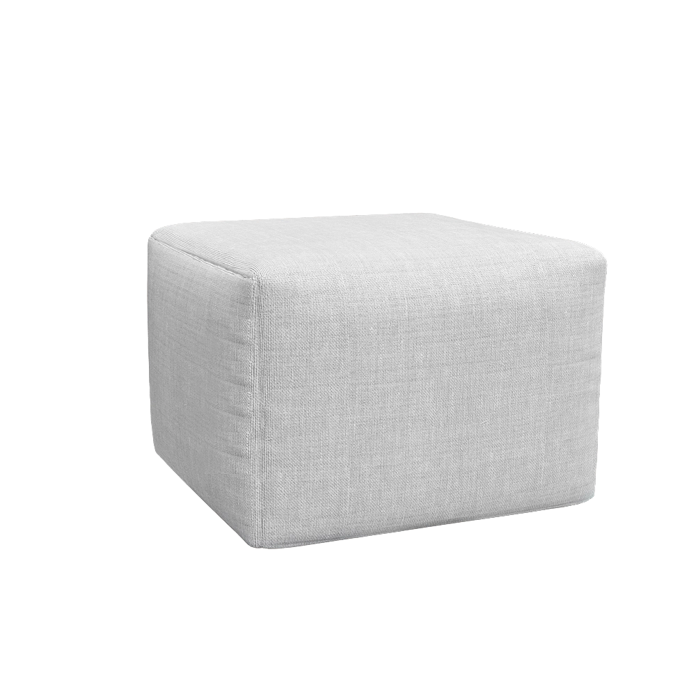 WasserKRAFT – Pouf stool 3D Model WasserKRAFT – Pouf stool 3D Model