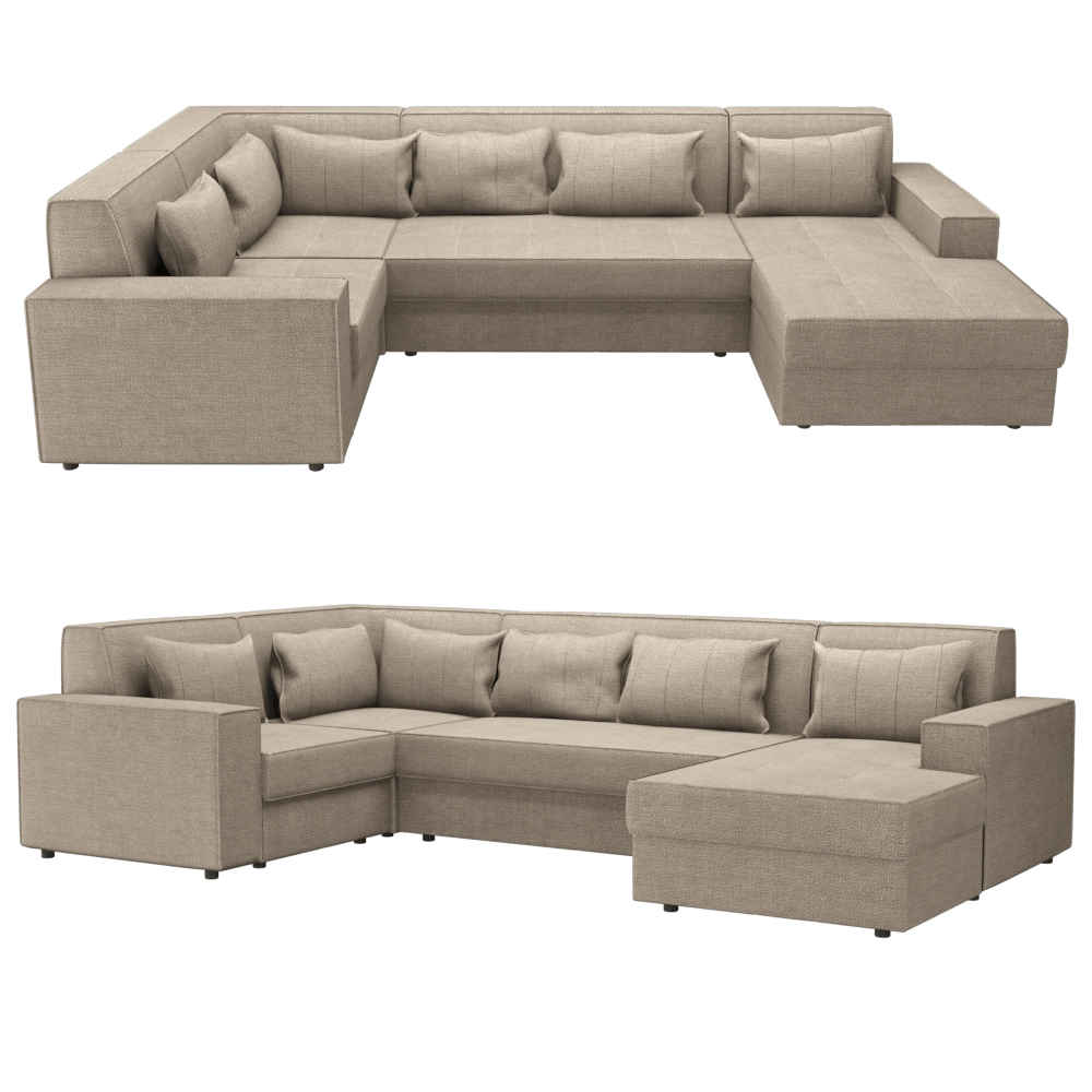 WasserKRAFT – Sofa Manhattan 3D Model WasserKRAFT – Sofa Manhattan 3D Model