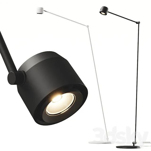 Wastberg W225 Ion Floor Lamp 3D Model Wastberg W225 Ion Floor Lamp 3D Model
