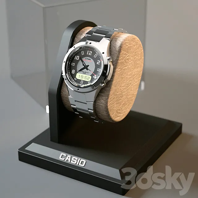 Watch CASIO 3DModel Watch CASIO 3DModel