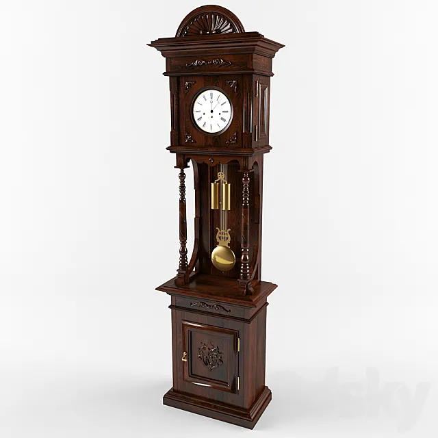 Watch classic 3D Model Watch classic 3D Model