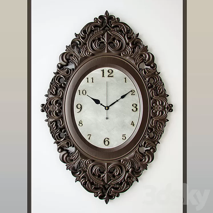 Watch classic Wall 3D Model