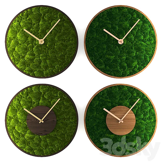 Watch “MossTime” 3DModel Watch “MossTime” 3DModel