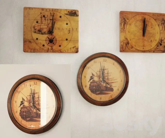 Watch vintage style 3D Model Watch vintage style 3D Model