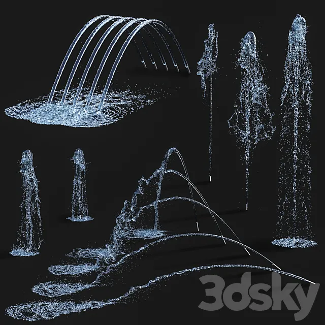 Water Collection 9 3D Model