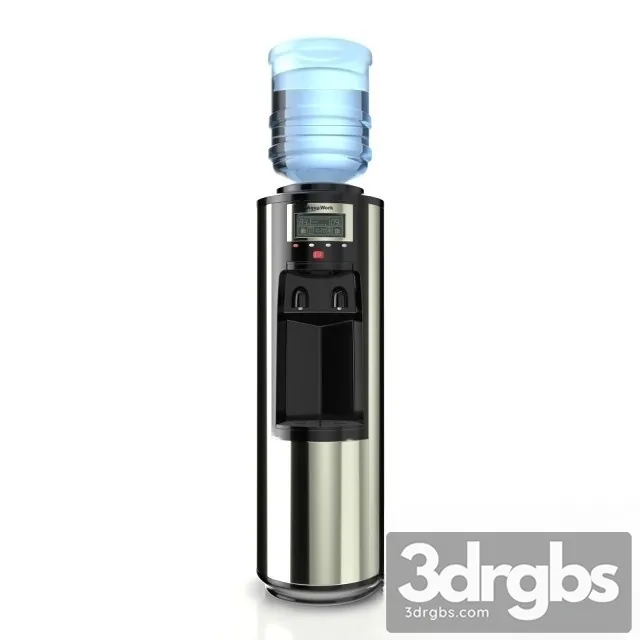 Water Cooler Aqua Work HC 3D Model Download