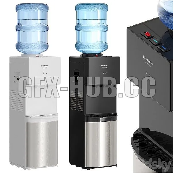 Water Cooler PANASONIC 3D Model