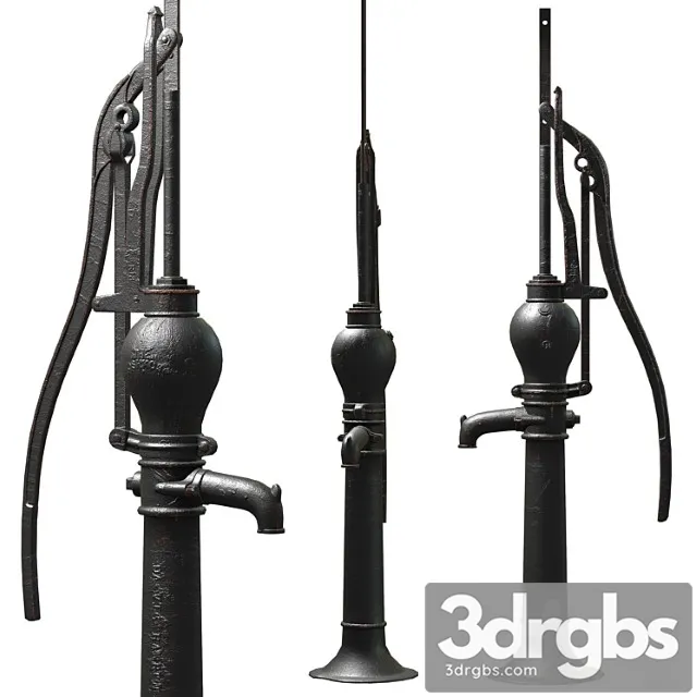 Water hand pump the oshkosh 3D Model Download