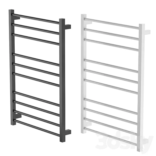Water heated towel rail Grota Eco Classic 63х90 3D Model Water heated towel rail Grota Eco Classic 63х90 3D Model