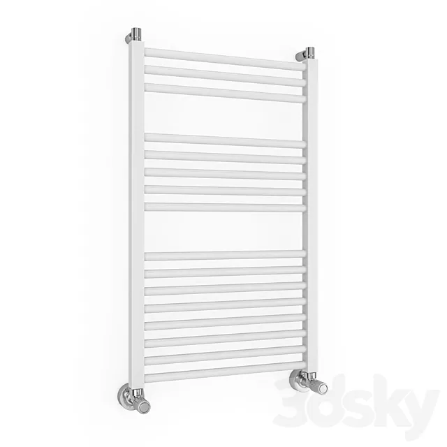 Water heated towel rail Margaroli Alba 7-464_16 3D Model Water heated towel rail Margaroli Alba 7-464_16 3D Model