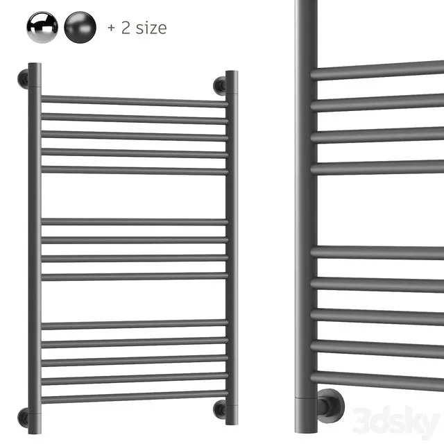 Water heated towel rail Sunerzha Bogema 3D Model Water heated towel rail Sunerzha Bogema 3D Model