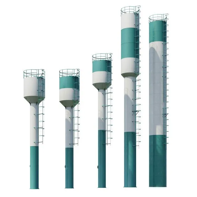 Water tower Rozhnovsky 3D Model Water tower Rozhnovsky 3D Model