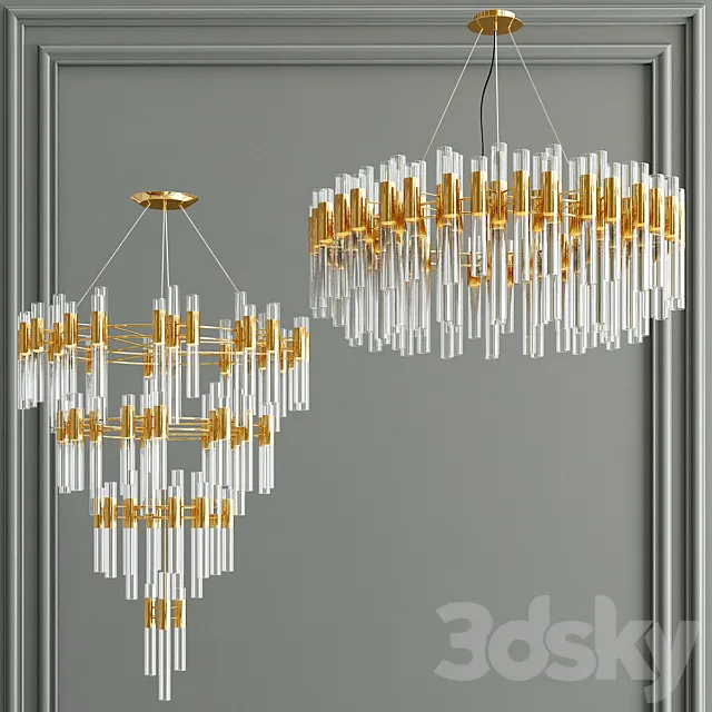 Waterfall Collection 3D Model Waterfall Collection 3D Model