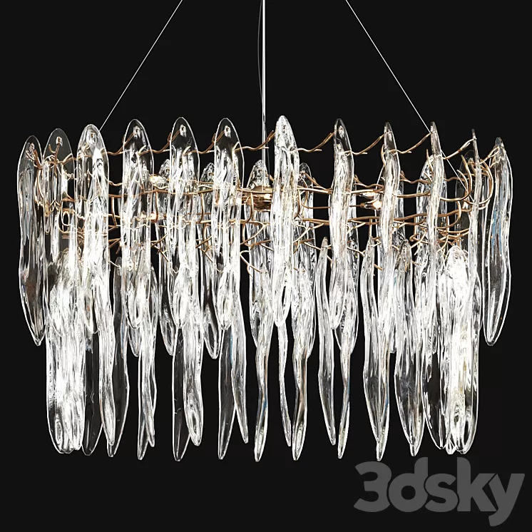 Waterfall Frozen by Serip 3D Model Free Download