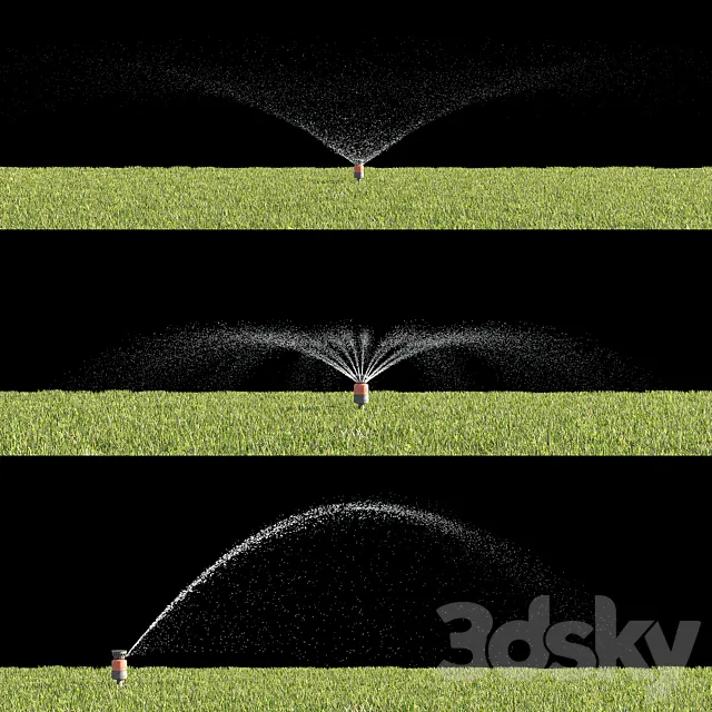 watering the lawn Free Download