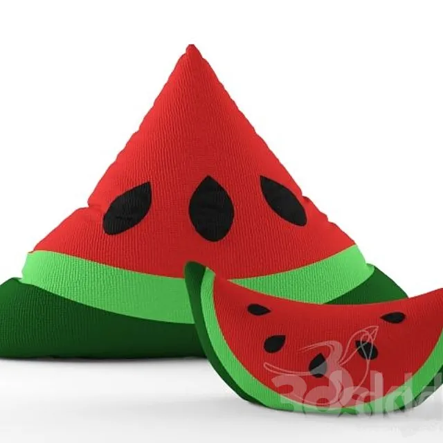 watermelon pillow 3D Model
