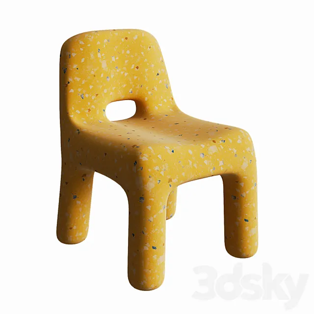 Waterproof toddler chair 3D Model Waterproof toddler chair 3D Model