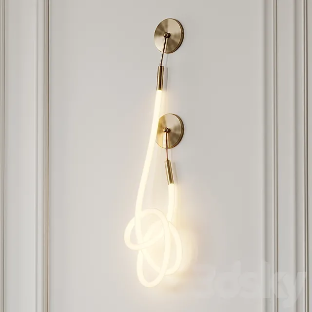 Wavelength Solo Quartz Small by Luke Lamp Co. 3D Model