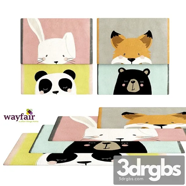 Wayfair Kids Carpets 3D Model Download